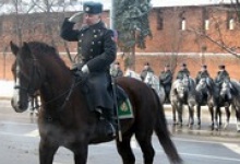 Конный взвод УВД Дзержинска пополнился 15 лошадями
