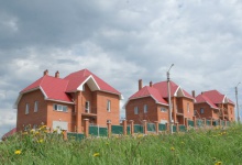 В Дзержинске продолжается строительство коттеджного поселка на проспекте Свердло