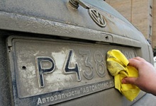 Дзержинских водителей оштрафуют за грязные автомобили