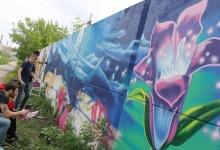 В Дзержинске прошел фестиваль граффити, посвященный Дню города