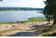 В Дзержинске официально открыт пляж на озере Святом