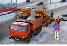 В Дзержинске началась зимняя уборка дорог
