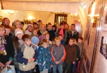 Ученики дзержинской воскресной школы посетили выставку "Дивное Дивеево"